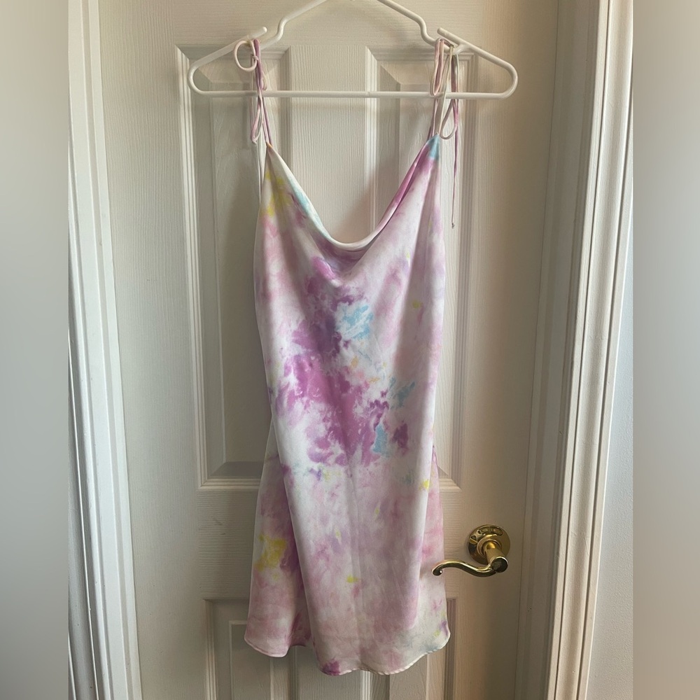 RESA Pastel Tie-Dye Dress